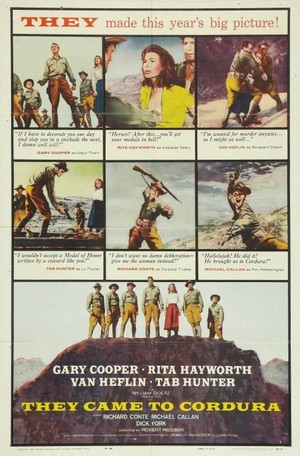 They Came to Cordura (1959) - poster