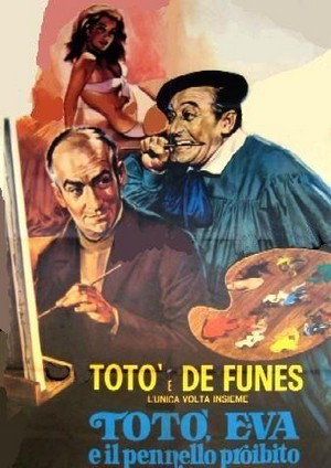 Totò, Eva e il Pennello Proibito (1959) - poster