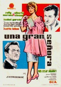 Una Gran Señora (1959) - poster