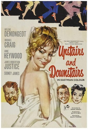 Upstairs and Downstairs (1959) - poster