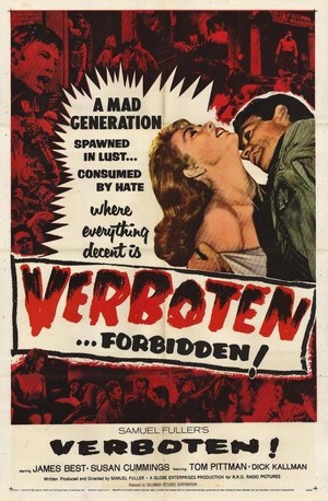 Verboten! (1959) - poster