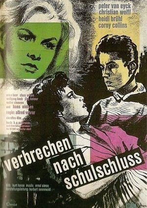 Verbrechen nach Schulschluß (1959) - poster