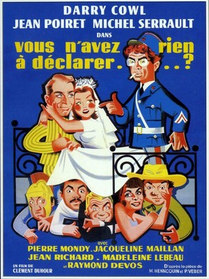 Vous N'avez Rien à Déclarer? (1959) - poster