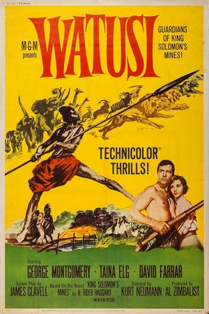 Watusi (1959) - poster
