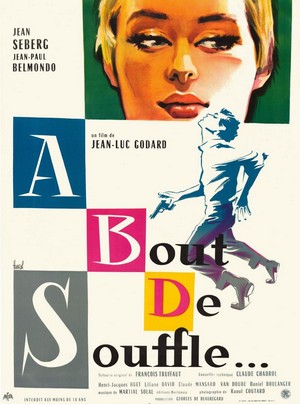 À Bout de Souffle (1960) - poster