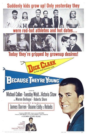 Because They're Young (1960) - poster