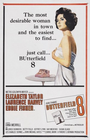 BUtterfield 8 (1960) - poster