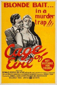 Cage of Evil (1960) - poster