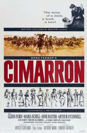 Cimarron (1960) - poster