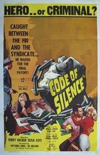 Code of Silence (1960) - poster