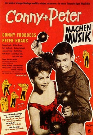 Conny und Peter Machen Musik (1960) - poster