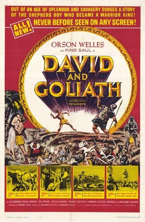 David e Golia (1960) - poster