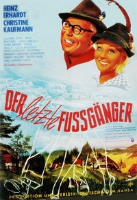 Der Letzte Fußgänger (1960) - poster