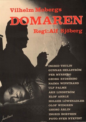 Domaren (1960) - poster