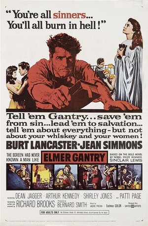 Elmer Gantry (1960) - poster