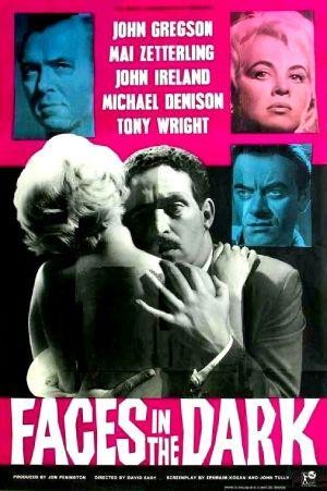 Faces in the Dark (1960) - poster