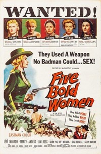 Five Bold Women (1960) - poster