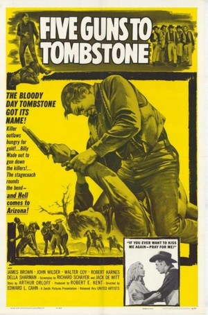 Five Guns to Tombstone (1960) - poster