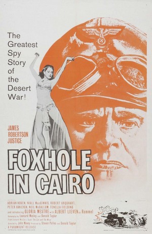 Foxhole in Cairo (1960) - poster