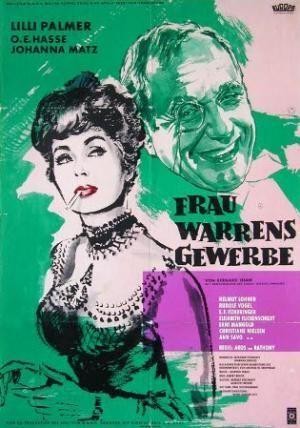 Frau Warrens Gewerbe (1960) - poster
