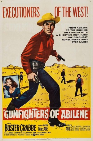 Gunfighters of Abilene (1960) - poster