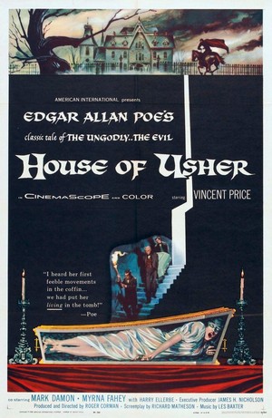 House of Usher (1960) - poster