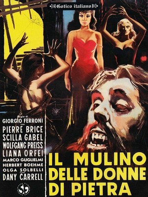 Il Mulino delle Donne di Pietra (1960) - poster