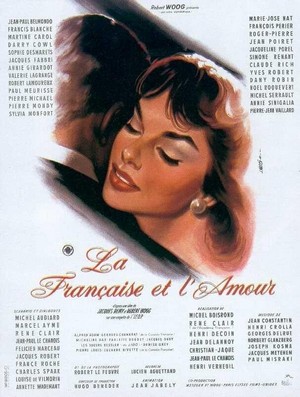 La Française et l'Amour (1960) - poster