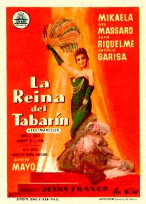 La Reina del Tabarín (1960) - poster