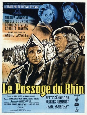Le Passage du Rhin (1960) - poster