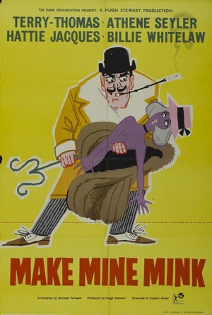 Make Mine Mink (1960) - poster