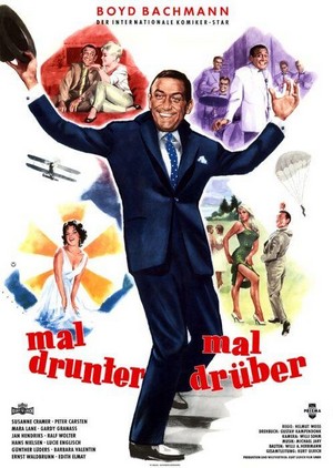 Mal Drunter - Mal Drüber (1960) - poster