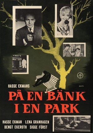 På en Bänk i en Park (1960) - poster