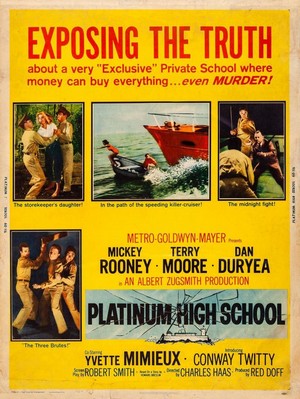 Platinum High School (1960) - poster