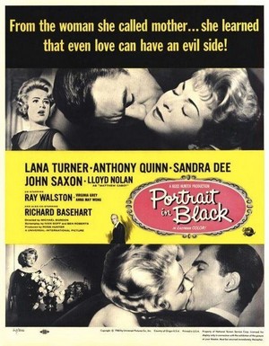 Portrait in Black (1960) - poster