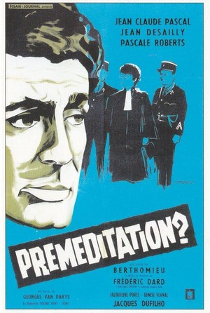 Préméditation (1960) - poster