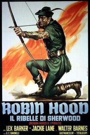 Robin Hood e i Pirati (1960) - poster