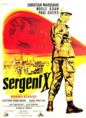 Sergent X (1960) - poster