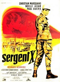 Sergent X (1960) - poster