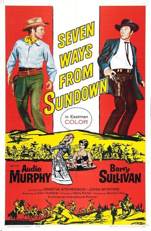 Seven Ways from Sundown (1960) - poster