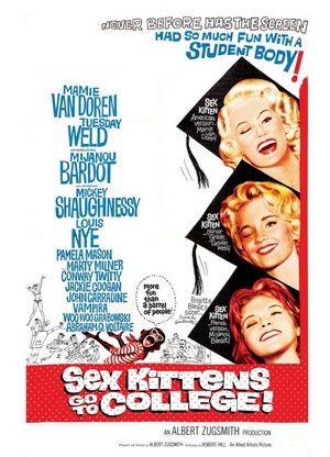 Sex Kittens Go to College (1960) - poster