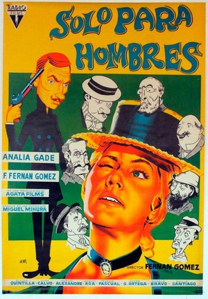Sólo para Hombres (1960) - poster