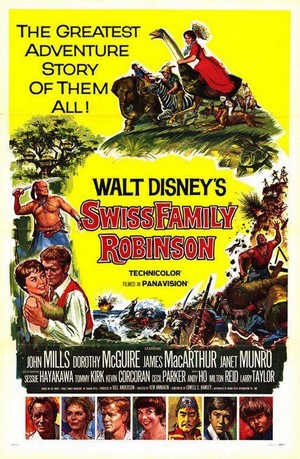 Swiss Family Robinson (1960) - poster