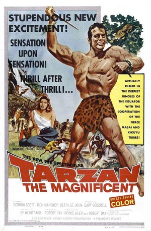 Tarzan the Magnificent (1960) - poster