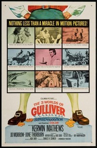 The 3 Worlds of Gulliver (1960) - poster