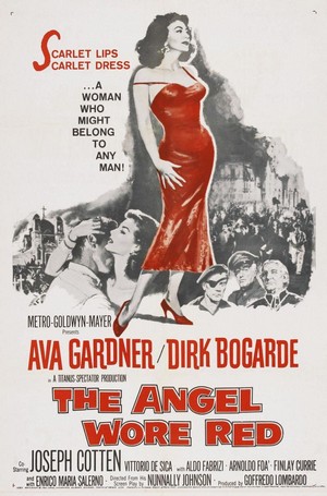 The Angel Wore Red (1960) - poster
