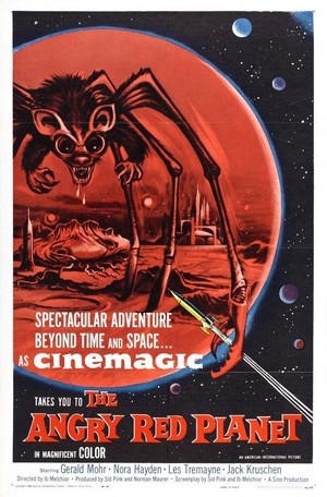 The Angry Red Planet (1960) - poster