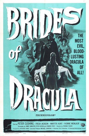 The Brides of Dracula (1960) - poster