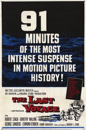 The Last Voyage (1960) - poster