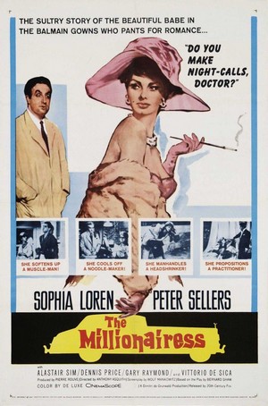 The Millionairess (1960) - poster